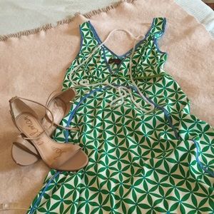 Fun, flirty silk summer dress - gently worn